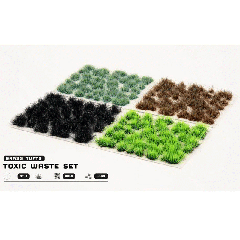 Gamers Grass - Toxic Waste Tuft Set