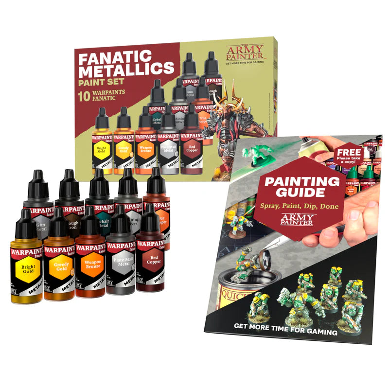 Army Painter - Warpaints Fanatic: Metallics Paint Set
