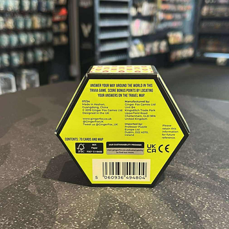 Where On Earth Travel Trivia Card Game