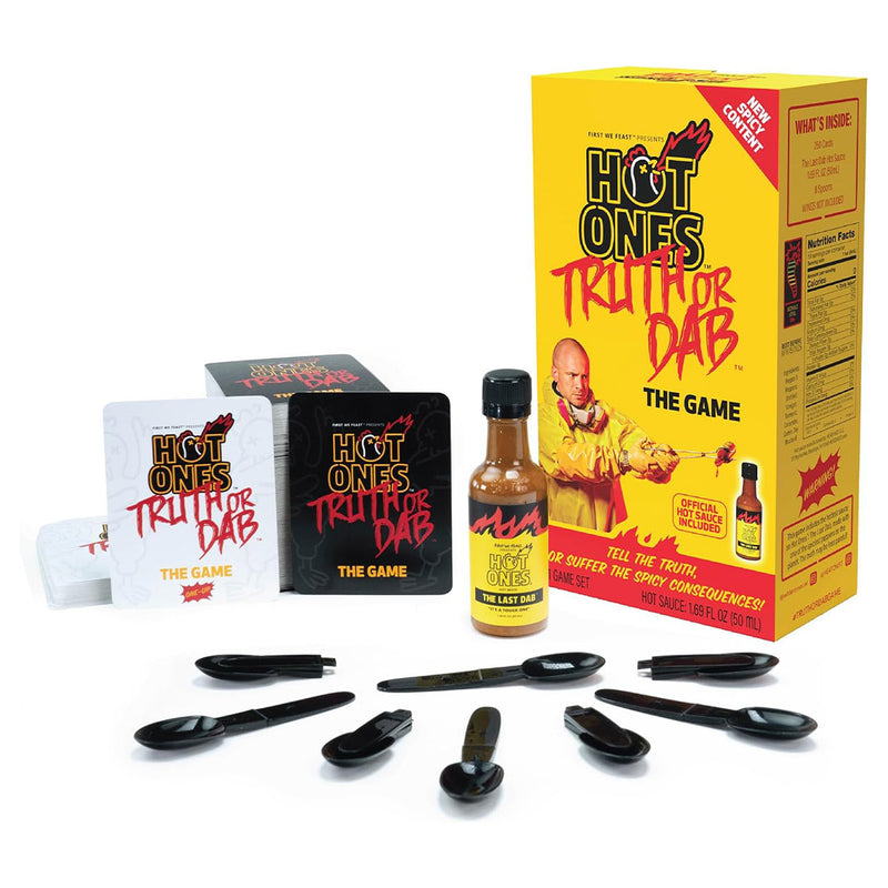 Hot Ones Truth or Dab The Game: The Spiciest Party Game