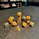 Chameleon - 7 Piece Polyhedral Dice Set + Dice Bag