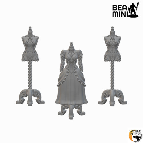 Mannequins | BeaMini Unpainted RPG Miniatures