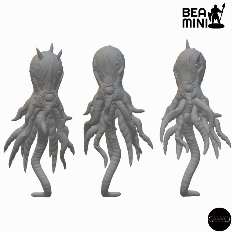 Cursed Octopus Monsters | BeaMini Unpainted RPG Miniatures