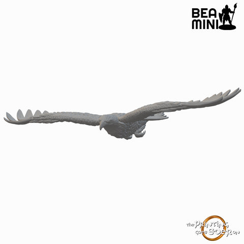 Flying Giant Eagle | BeaMini Unpainted RPG Miniatures