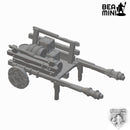 Traveler's Cart | BeaMini Unpainted RPG Miniatures