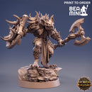 Festo - Gnoll Barbarian | BeaMini Print to Order Miniatures
