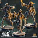 Pirate Skeleton Crew | BeaMini Print to Order Miniatures