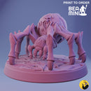Giant Spider (C) | BeaMini Print to Order Miniatures