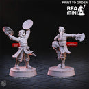 Elven Bard | BeaMini Print to Order Miniatures