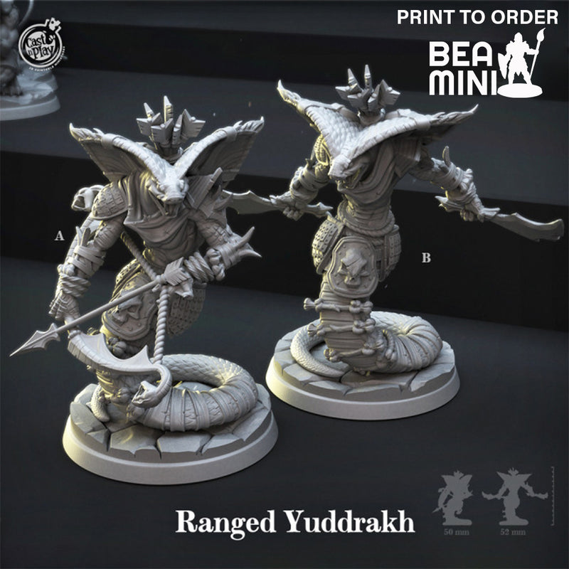 Ranged Yuddrakh | BeaMini Print to Order Miniatures