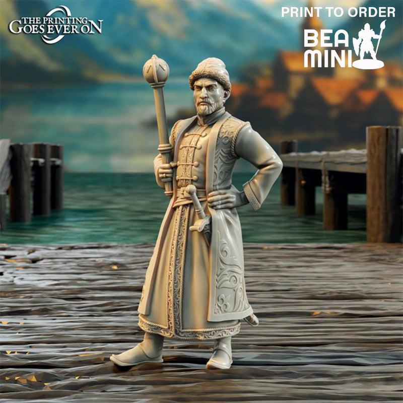 Mayor | BeaMini Print to Order Miniatures