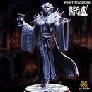 Vampire Noblewoman - Baroness Noctra de Blanc | BeaMini Print to Order Miniatures