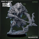Gnoll Packmaster | BeaMini Print to Order Miniatures