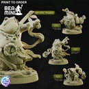 Mystic Toads | BeaMini Print to Order Miniatures