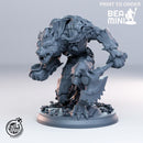 Gnoll Leader with Axe | BeaMini Print to Order Miniatures