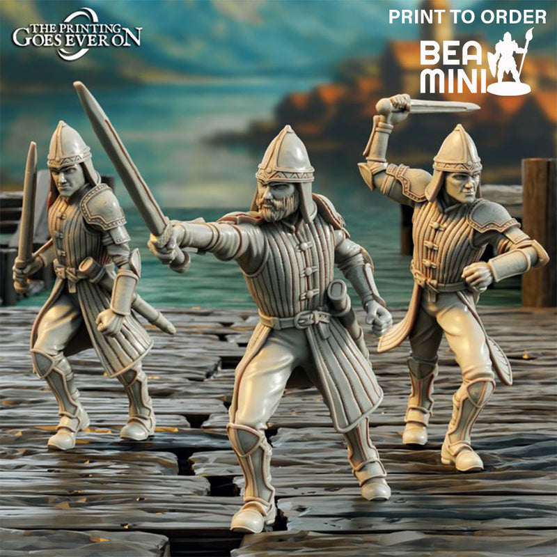 Town Guard | BeaMini Print to Order Miniatures
