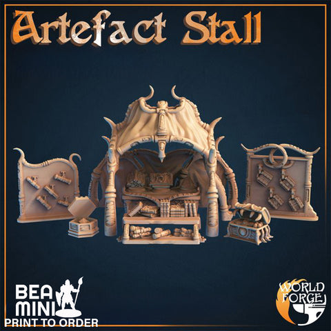 Artefact Stall | BeaMini Print to Order Miniatures