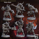 Infernal Ravagers - Reaper Squad | BeaMini Print to Order Miniatures