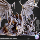Belevon, Swamp Black Dragon | BeaMini Print to Order Miniatures
