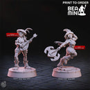 Human Female Bard | BeaMini Print to Order Miniatures