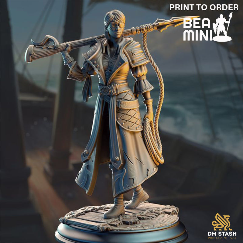 Fiona “Dead-Eye” Stuttgart | BeaMini Print to Order Miniatures