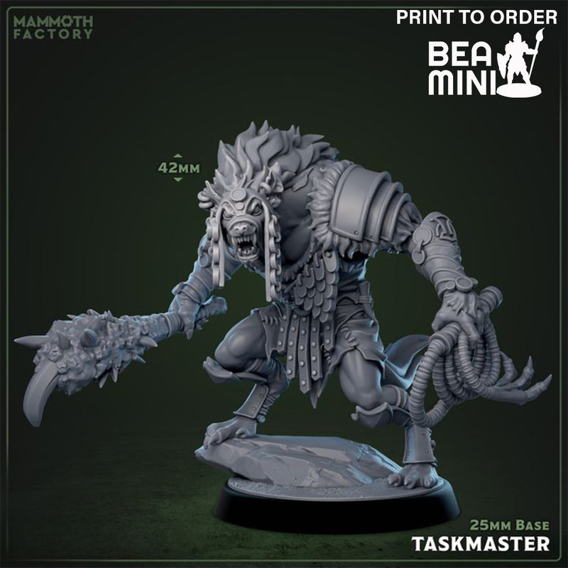 Gnoll Taskmaster | BeaMini Print to Order Miniatures
