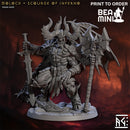 Moloch, Scourge of Inferno | BeaMini Print to Order Miniatures