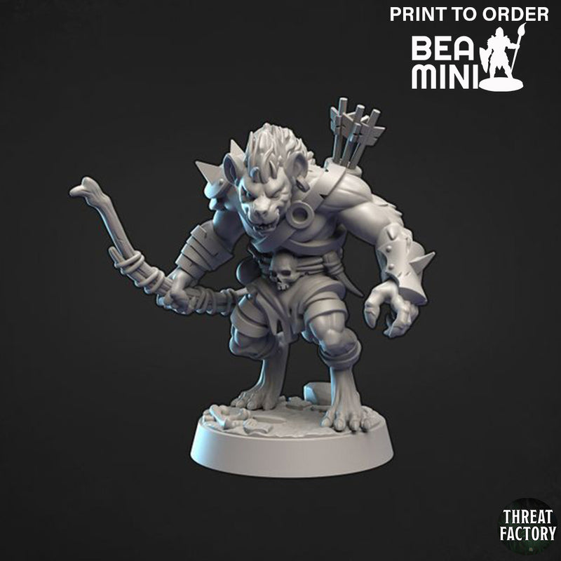 Gnoll A | BeaMini Print to Order Miniatures