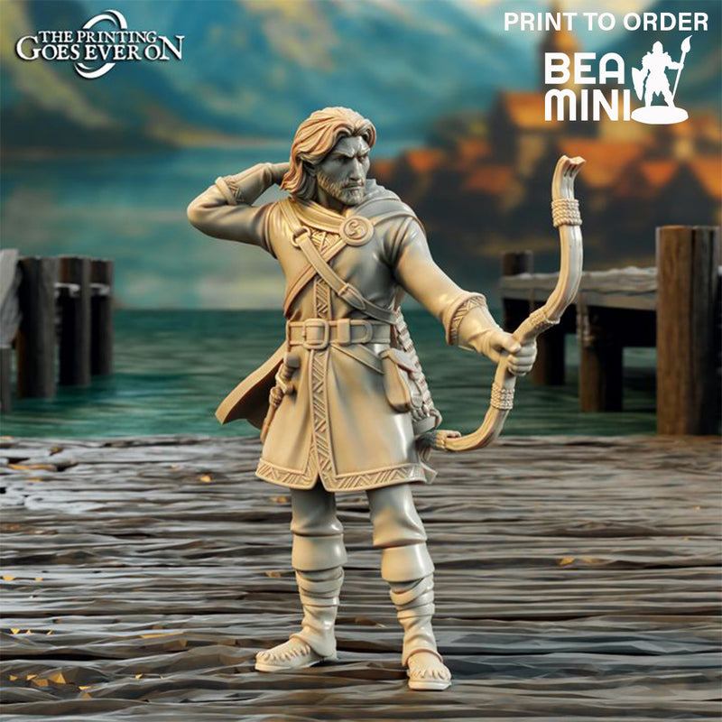 Brand, Human Ranger | BeaMini Print to Order Miniatures