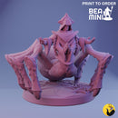 Drider Priest | BeaMini Print to Order Miniatures