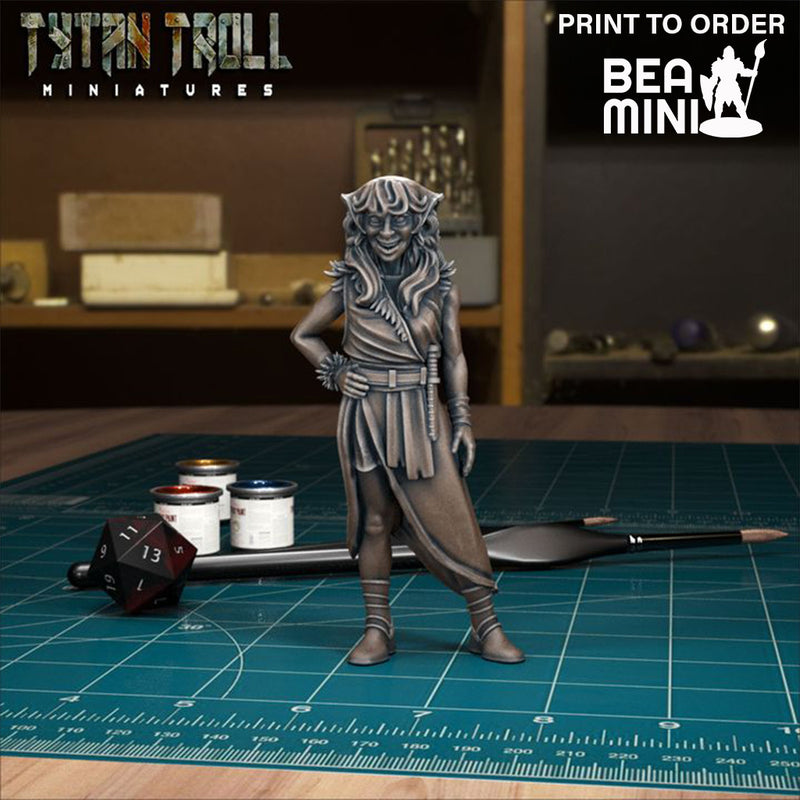 Curse of Strahd - Angelica Martikova | BeaMini Print to Order Miniatures