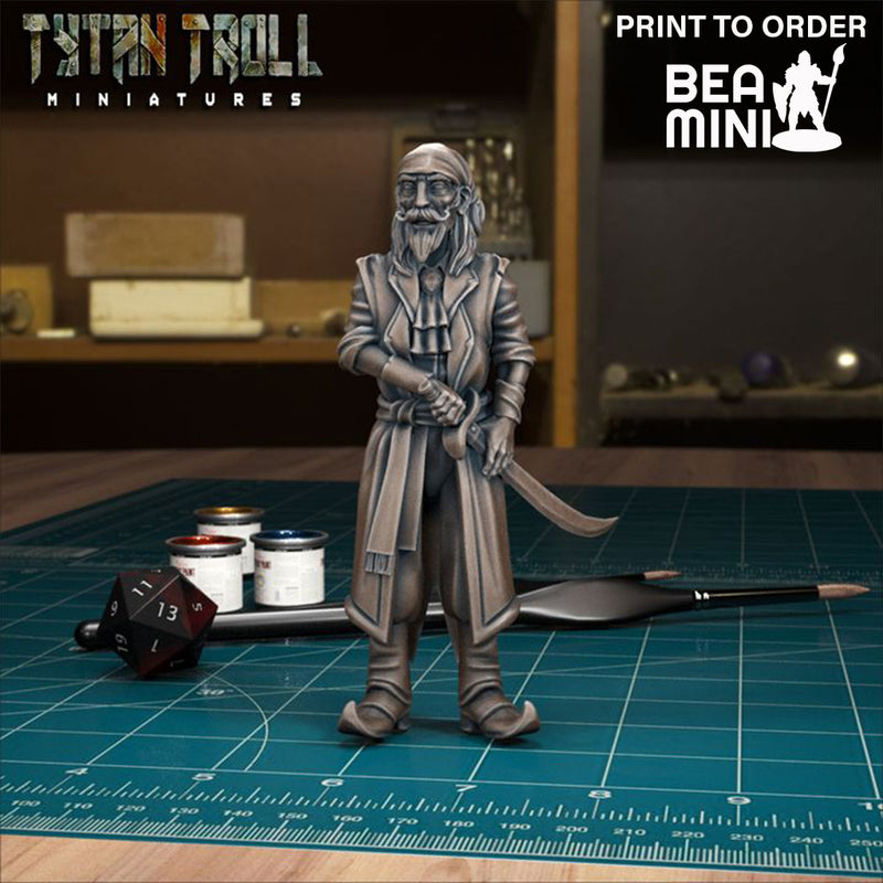 Curse of Strahd - Arajah | BeaMini Print to Order Miniatures