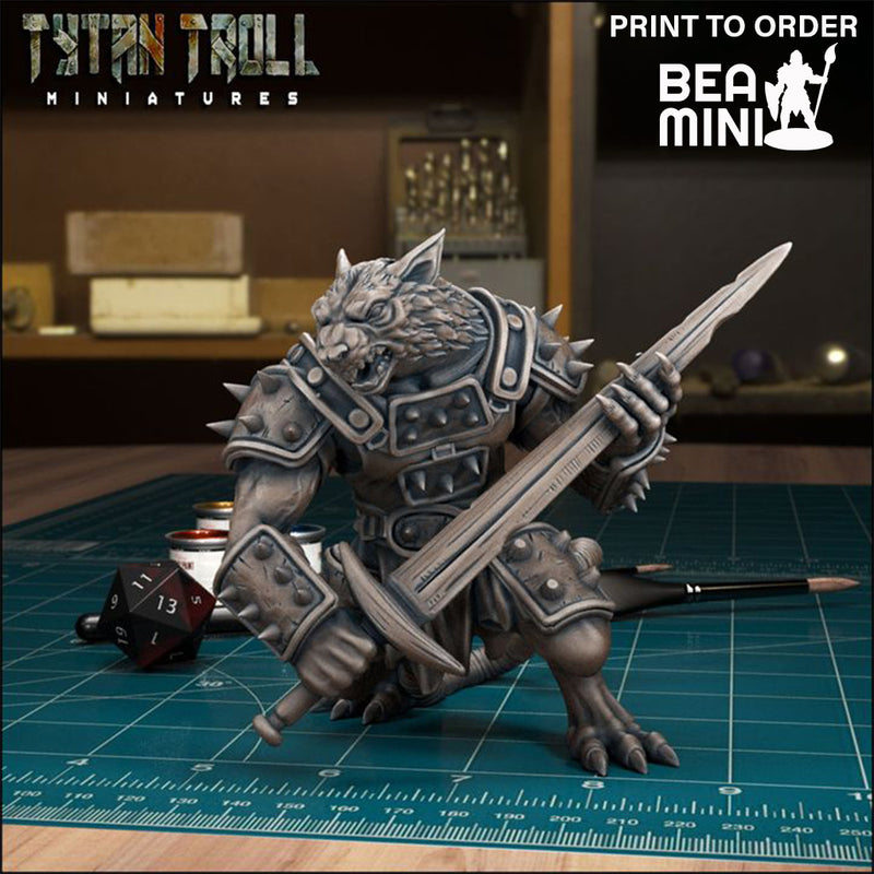 Ratman 06 | BeaMini Print to Order Miniatures