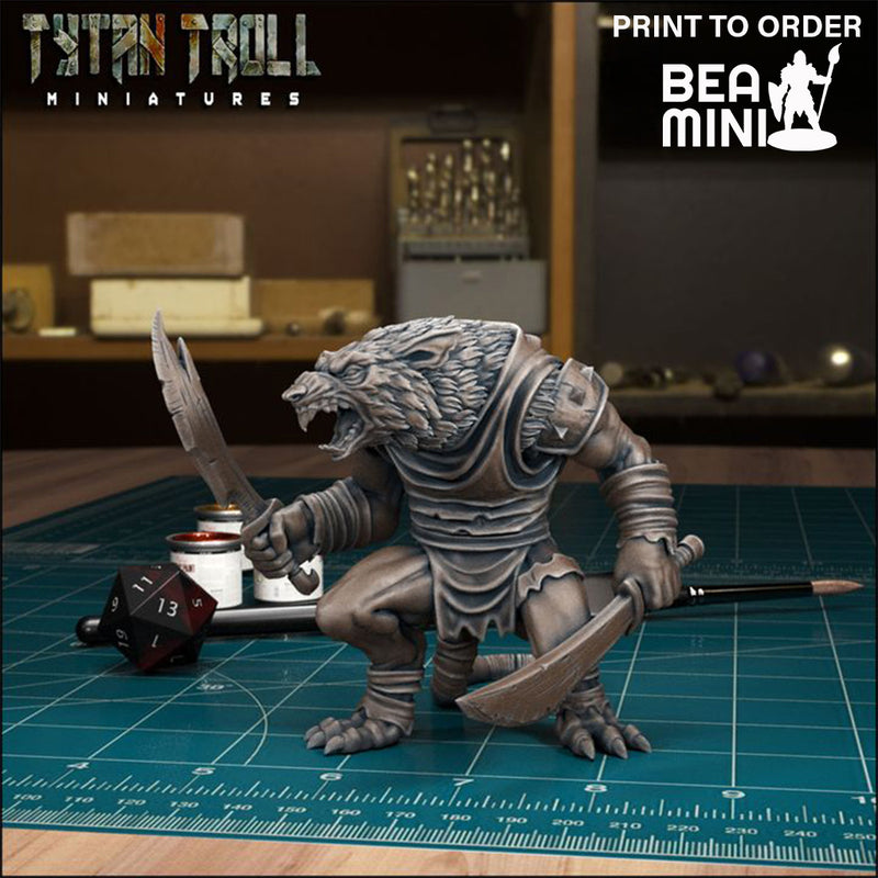 Ratman 05 | BeaMini Print to Order Miniatures