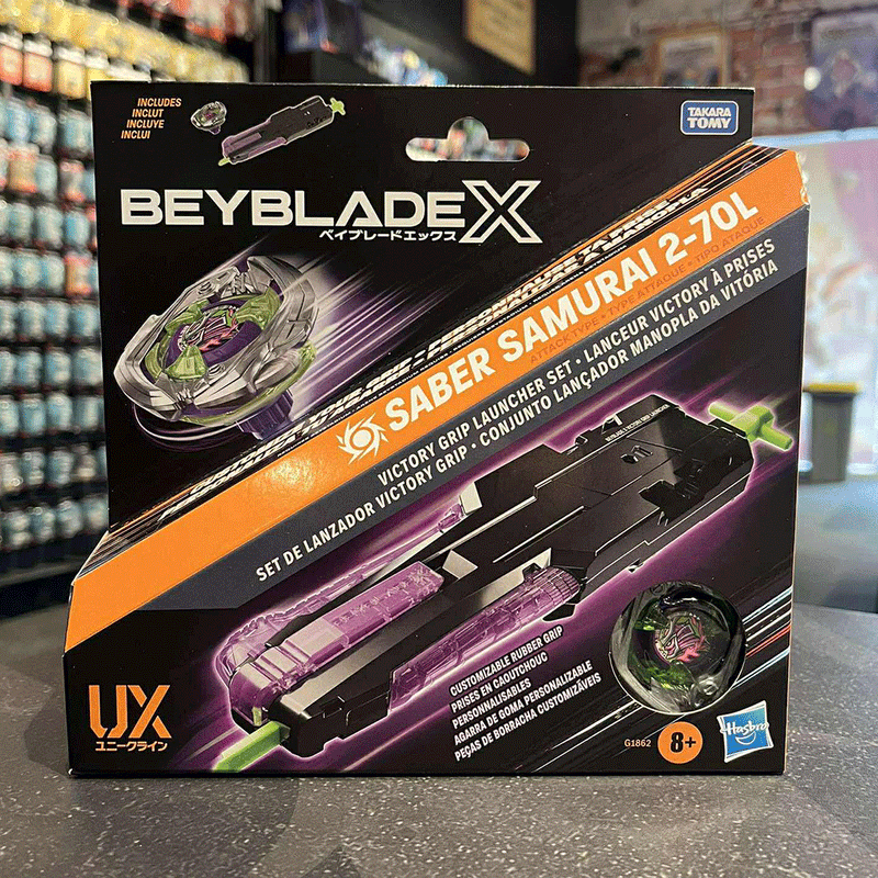 Beyblade - X - Sam Saver Sword Launcher W Top