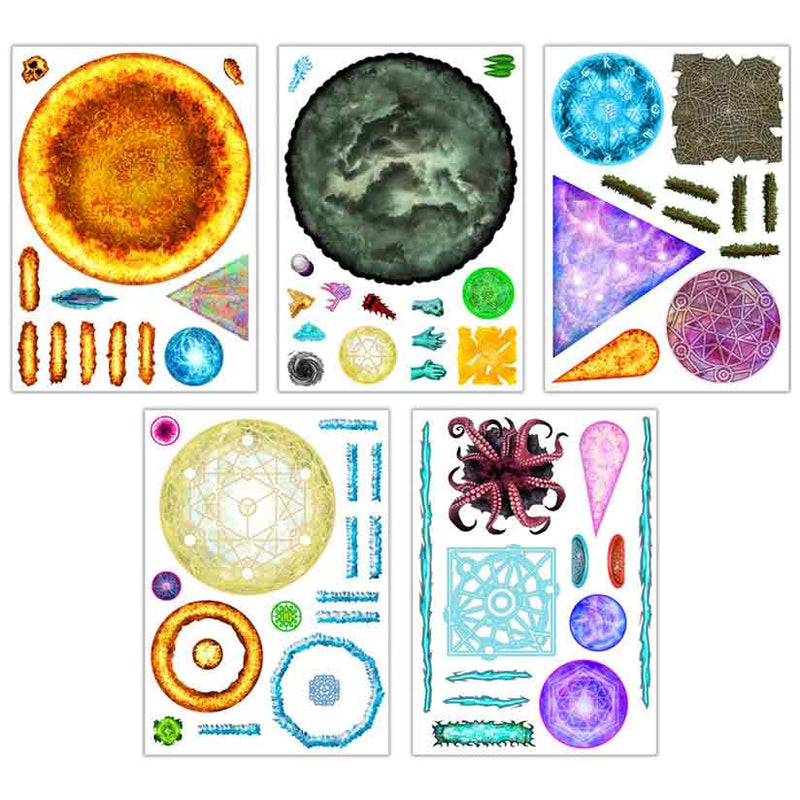 Add on Scenery for RPG Battle Maps - Magic Effects - Bea DnD Games