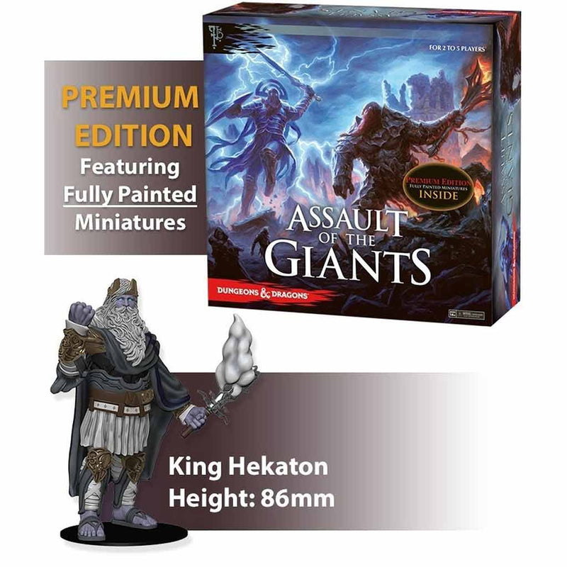 Assault of the Giants Premium Edition - A Dungeon & Dragons Board Game - Bea DnD Games