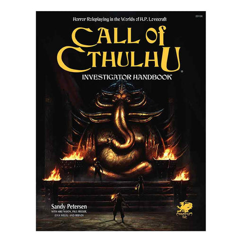 Call of Cthulhu Investigator Handbook - Bea DnD Games