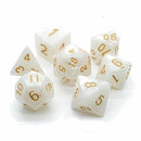 Divine Intervention - 7 Piece Polyhedral Dice Set + Dice Bag - Bea DnD Games
