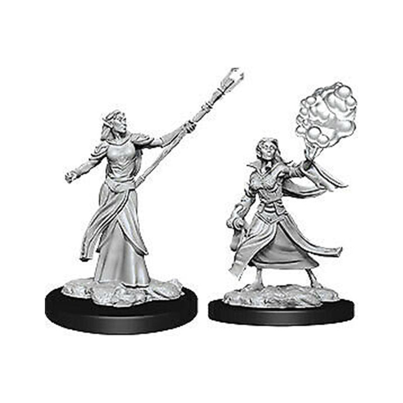 Elf Female Sorcerer Nolzurs Marvelous Unpainted Miniatures - Bea DnD Games