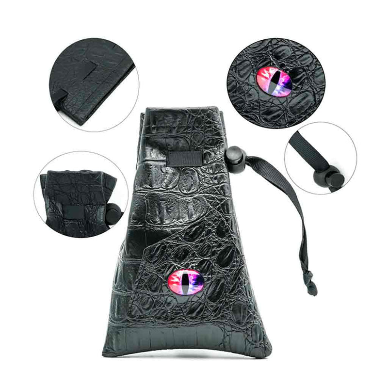 Eye of Power Dice Bag (holds 5 sets of dice) - Bea DnD Games