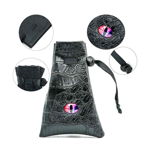 Eye of Power Dice Bag (holds 5 sets of dice) - Bea DnD Games