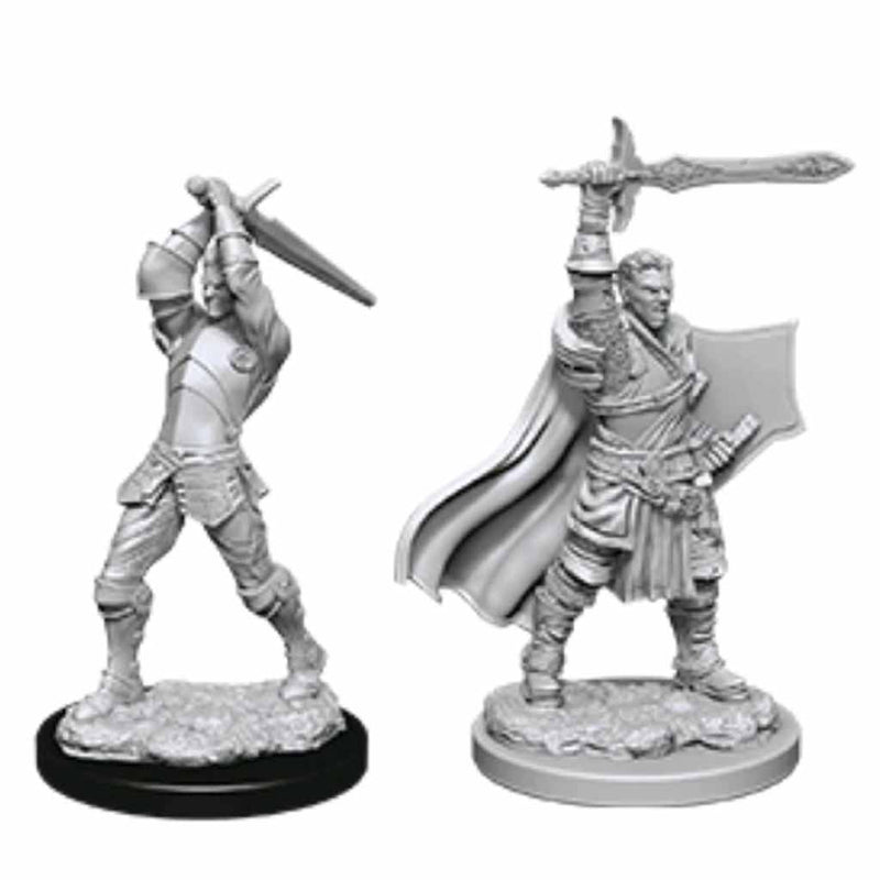 Human Paladin Male Nolzur's Marvelous Unpainted Miniatures - Bea DnD Games