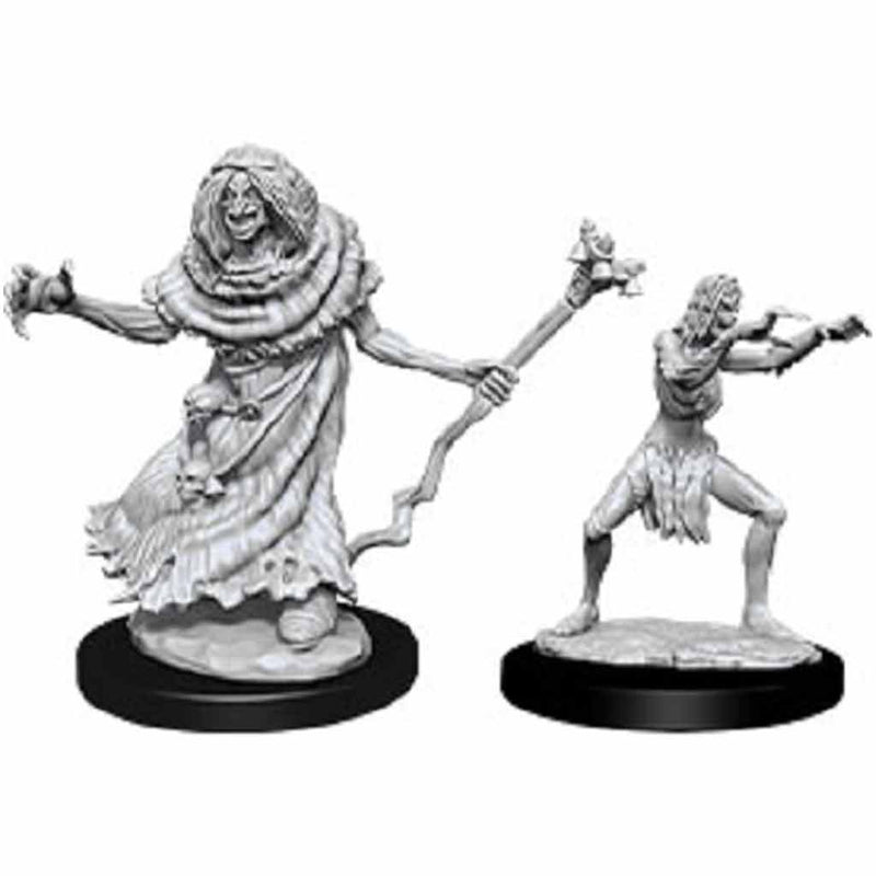 Sea Hag & Bheur Hag Nolzur's Marvelous Unpainted Miniatures - Bea DnD Games