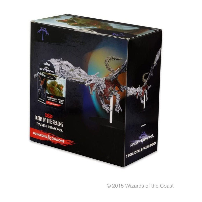 White Dracolich - D&D Icons of the Realms Rage of Demons Premium Figure - Bea DnD Games